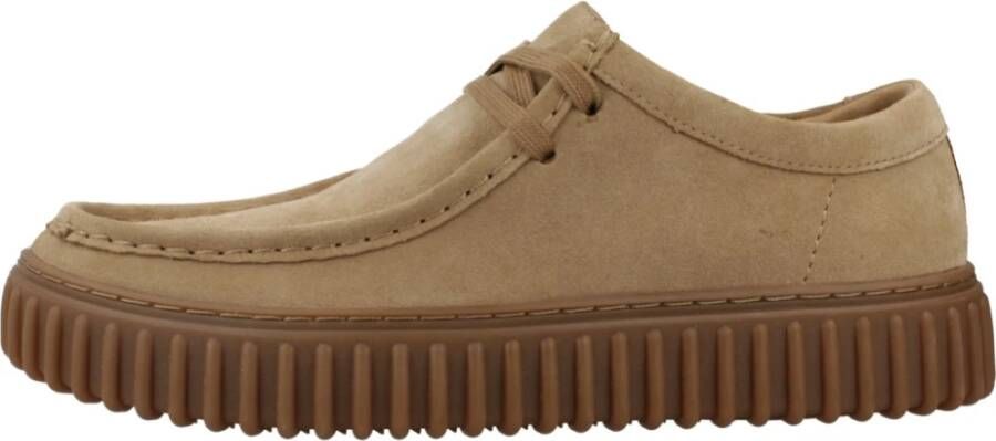 Clarks Stijlvolle Veterschoenen voor Heren Brown Heren