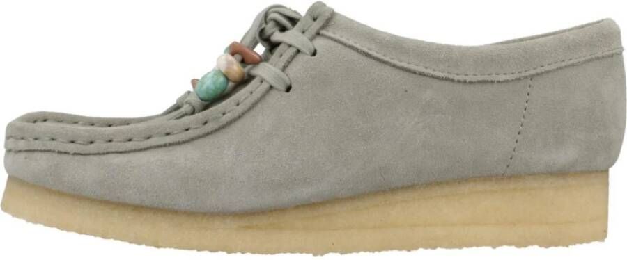 Clarks Stijlvolle Wallabee Veterschoenen