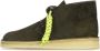 Clarks Desert Coal Groen Heren Veterboots Khaki Kleur Khaki - Thumbnail 6
