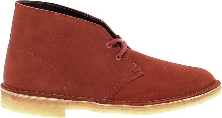 Clarks Suède Leren Lage Laars