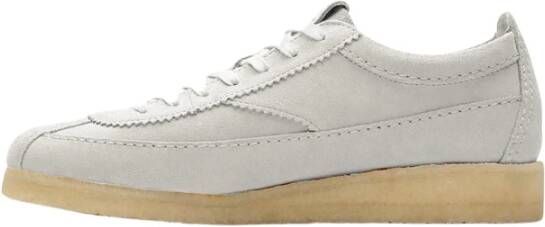 Clarks Suede Wallabee Tor Sneakers White Heren