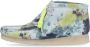 Clarks Turquoise Tie Dye Wallabee Laars Multicolor Heren - Thumbnail 1