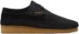 Clarks Zwarte Suède Weaver Schoenen Black Heren - Thumbnail 2