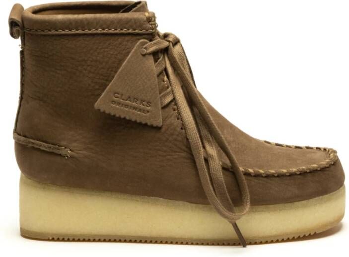 Clarks Veterschoenen Bruin Dames