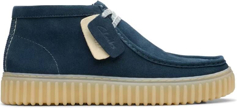 Clarks Vintage-geïnspireerde smart-casual schoen Blue Heren
