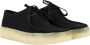 Clarks Wallabee Cup Zwart Leer Casual veterschoenen Heren - Thumbnail 3