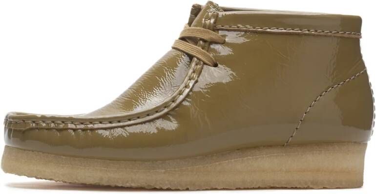 Clarks Wallabee Boot voor vrouwen Green Dames