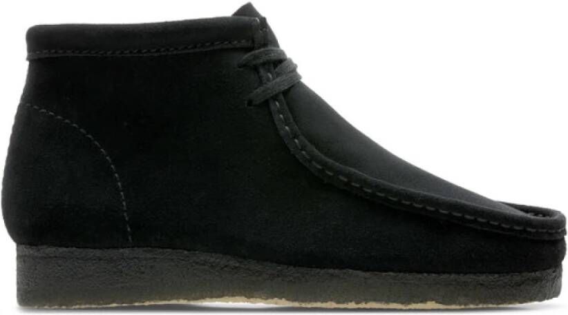 Clarks Wallabee Boot W Black Dames