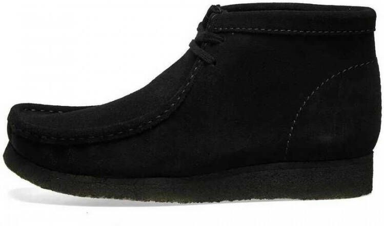 Clarks Originals Wallabee Boot Womens Black Sde Laarzen 26155521 - Foto 8