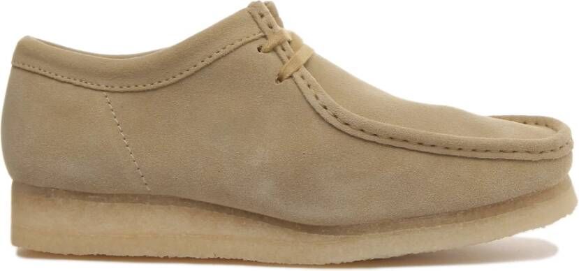 Clarks WALLABEE Vrije tijdsschoenenHeren veterschoenHeren sneakersCasual Groen - Foto 4