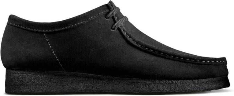 Clarks WALLABEE Vrije tijdsschoenen veterschoen sneakersCasual Zwart - Foto 9