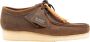 Clarks Bruine Leren Mocassins Vierkante Neus Schoenen Brown Heren - Thumbnail 2