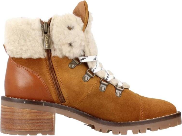 Clarks Winterlaarzen Brown Dames