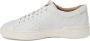 Clarks Witte leren sportieve sneakers met rubberen zool White Heren - Thumbnail 2