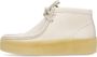 Clarks Witte Nubuck Wallabee Cup BT White Dames - Thumbnail 1