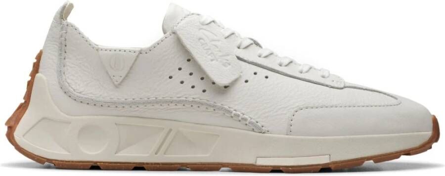 Clarks Witte Speed Vrijetijdssneakers White Heren