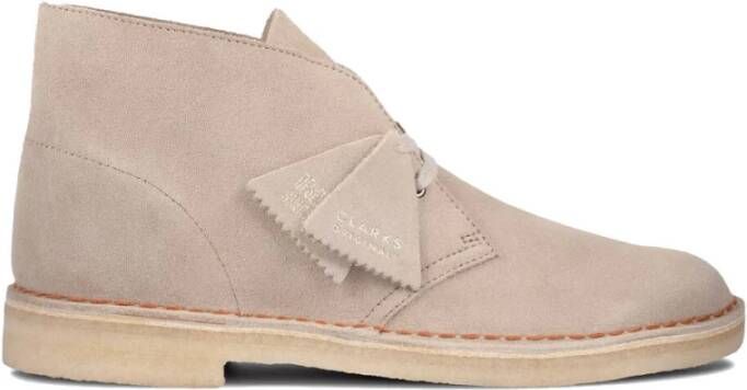 Clarks Woestijnlaarzen voor mannen Beige Heren