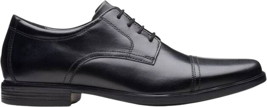 Clarks Veterschoenen Howard Cap in elegante uitstraling vrijetijdsschoen lage schoen veterschoen