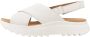 Clarks Zomer Platte Sandalen Vrouwen White Dames - Thumbnail 2