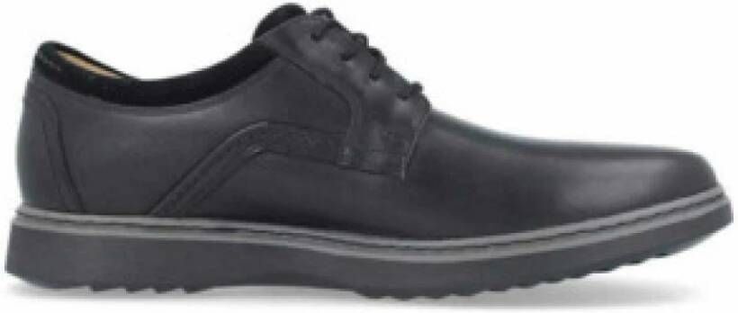 Clarks Zwarte Heren Casual Veterschoenen