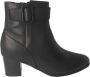 Clarks Zwarte Loken Zip Enkellaars voor dames Zwart Dames - Thumbnail 2