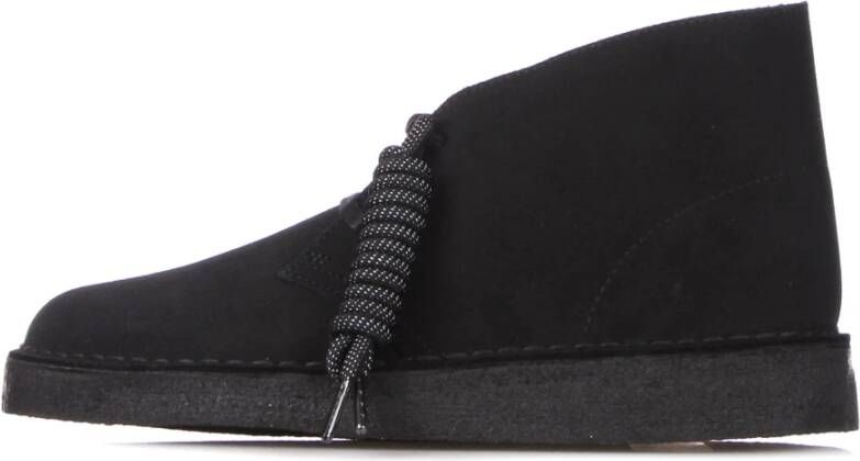 Clarks Desert Coal Zwarte Poolse Herenlaars Black Heren - Foto 3