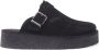 Clarks Stijlvolle Trekwedge Mule Verhoog Stijl Black Dames - Thumbnail 1