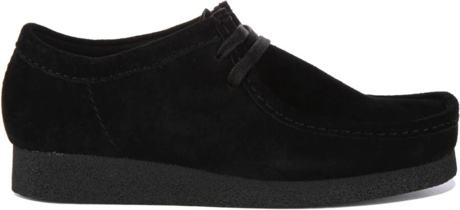Clarks WALLABEE Vrije tijdsschoenen veterschoen sneakersCasual Zwart - Foto 3