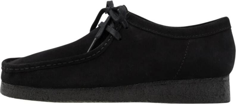Clarks WALLABEE Vrije tijdsschoenen veterschoen sneakersCasual Zwart - Foto 5