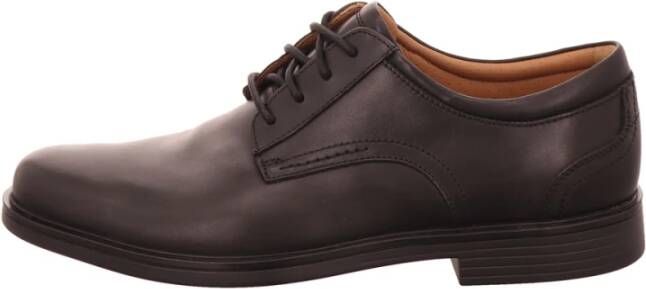 Clarks Zwarte Veterschoenen Black Heren