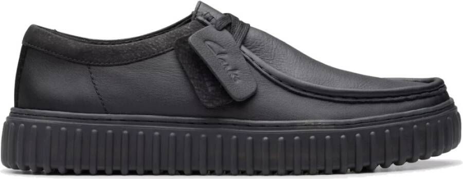Clarks Zwarte Vrije Tijd Sneakers