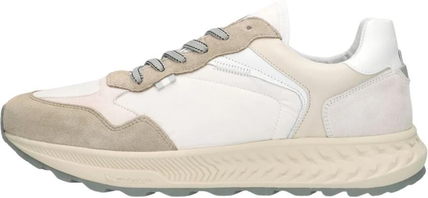 CLAY Lage Sneakers Heren 13655 Maat: 40 Materiaal: Leer Kleur: Wit - Foto 2