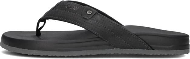 CLAY Slippers Heren 004 Maat: 43 Materiaal: Leatherlook Kleur: Zwart - Foto 2