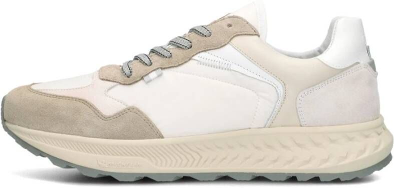 CLAY Lage Sneakers Heren 13655 Maat: 40 Materiaal: Leer Kleur: Wit - Foto 2
