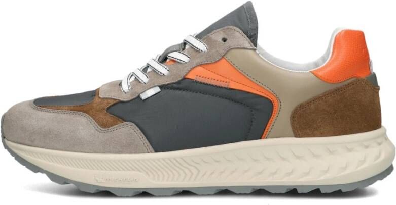 Clay 13655 Lage sneakers Leren Sneaker Heren Beige - Foto 3