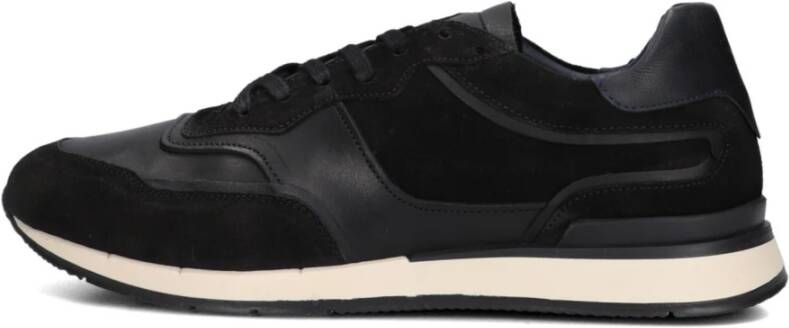 Clay Cl124h540 Sneakers Heren Leren Sneaker Zwart - Foto 2