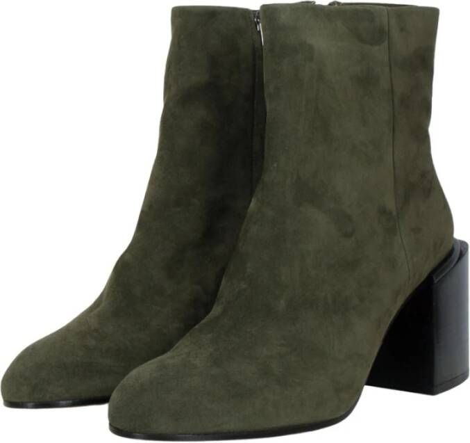 Clergerie Heeled Boots Green Dames