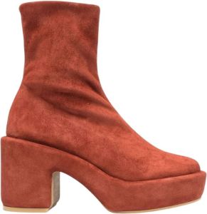 Clergerie Boots Oranje Dames