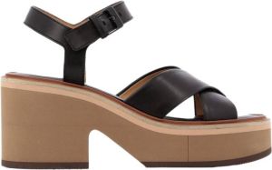 Clergerie Charline Sandalen Zwart Dames