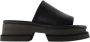 Clergerie Sandalen Faith Sandals Black Leather in zwart - Thumbnail 1