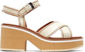 Clergerie High Heel Sandals Beige Dames