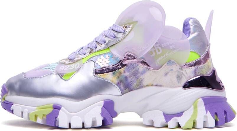 Cljd Paarse Dominator Sneakers Purple Dames