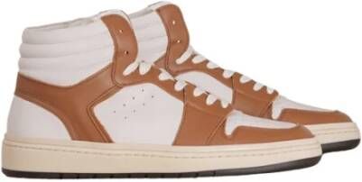 closed Bruine Suiker Leren Sneaker Brown Dames