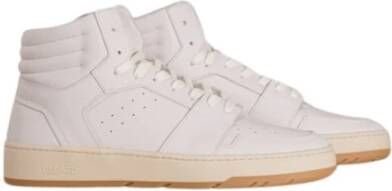 Closed Hoge Sneaker met Geperforeerde Details White Dames
