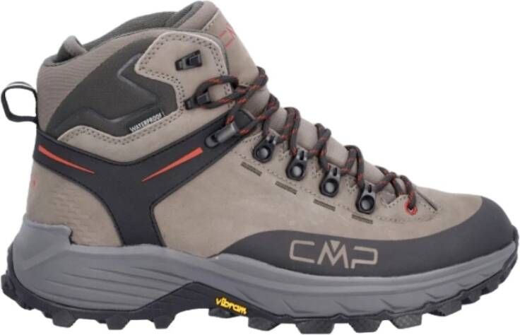 CMP Grijze Sneakers met Vibram Zool