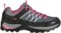 CMP Rigel Low Wp 3q54456 Wandelschoenen Groen Grijs Roze Vrouw - Thumbnail 2