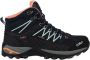 CMP Wandelschoenen Rigel Mid Dames Suède Blauw zwart - Thumbnail 2