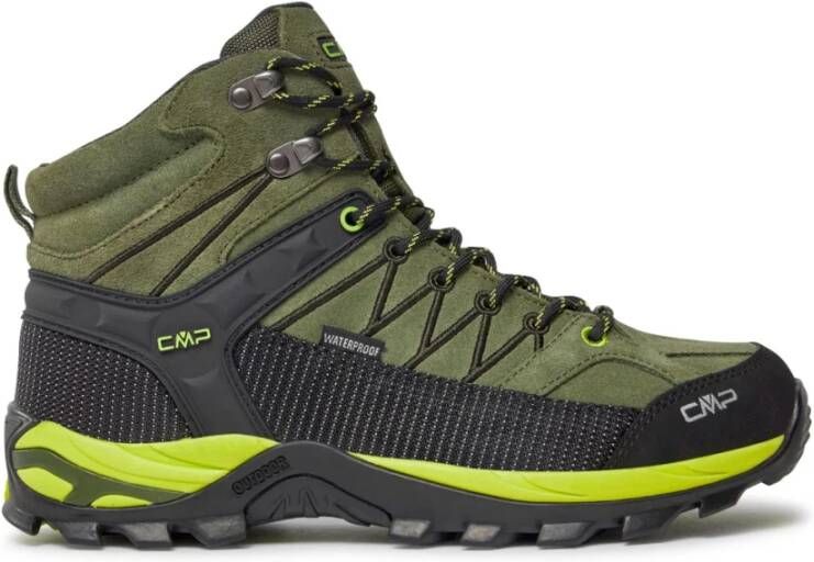 CMP Kid's Rigel Mid Trekking Shoes Waterproof Wandelschoenen olijfgroen - Foto 2