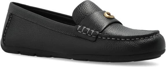 Coach Leren loafers met logo