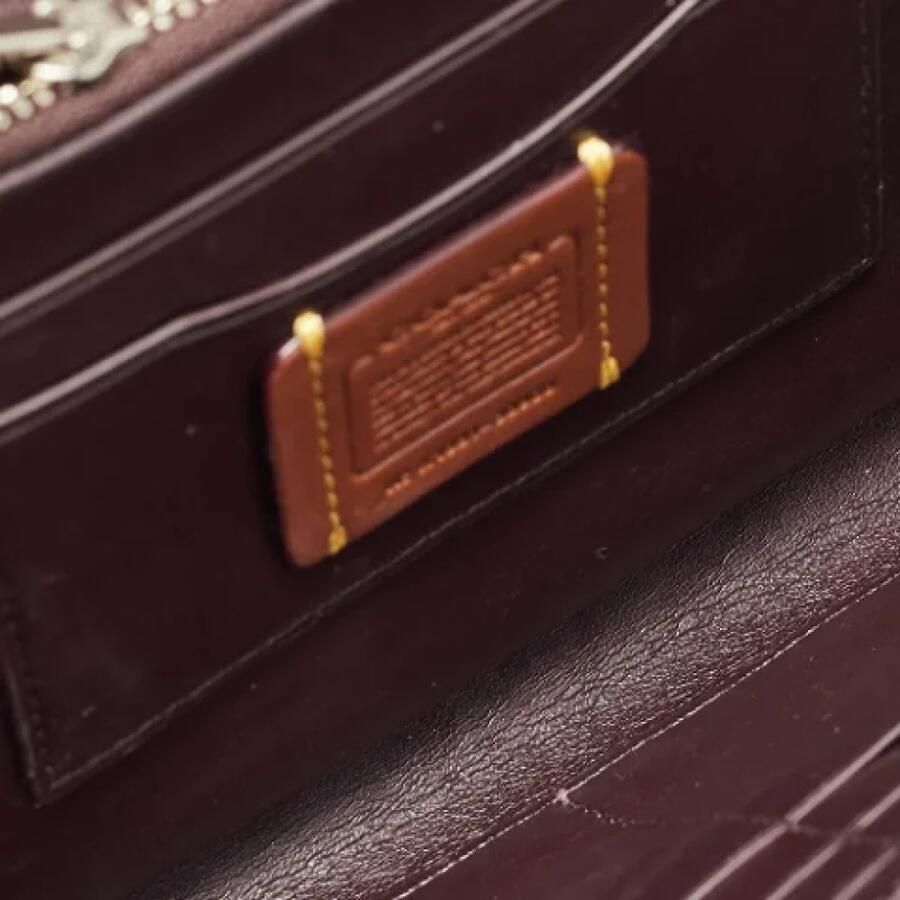 Coach Pre-owned Leren Crossbodytas met Draaislot - Foto 2